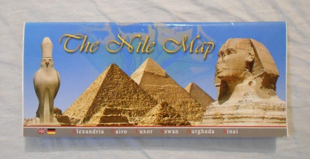 Propagační turistická mapa Egypt - The Nile Map / Der Nil - 2003