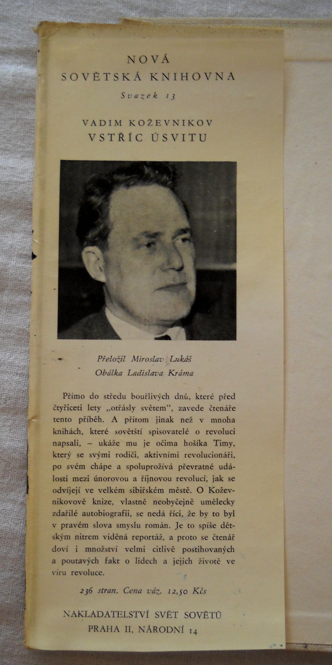 Vadim Koževnikov - Vstříc úsvitu - Svět sovětů 1958
