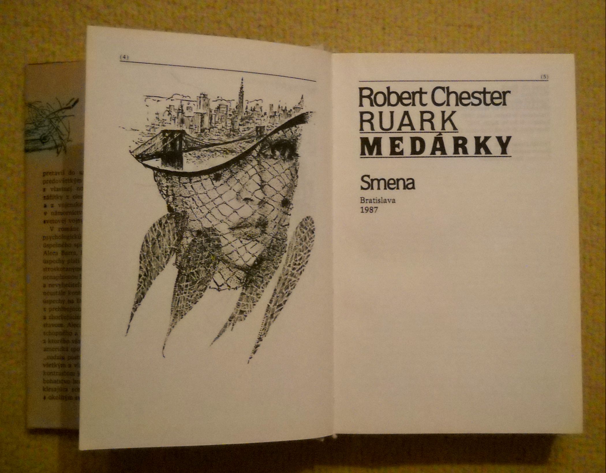 Robert Chester Ruark - Medárky - Smena 1987