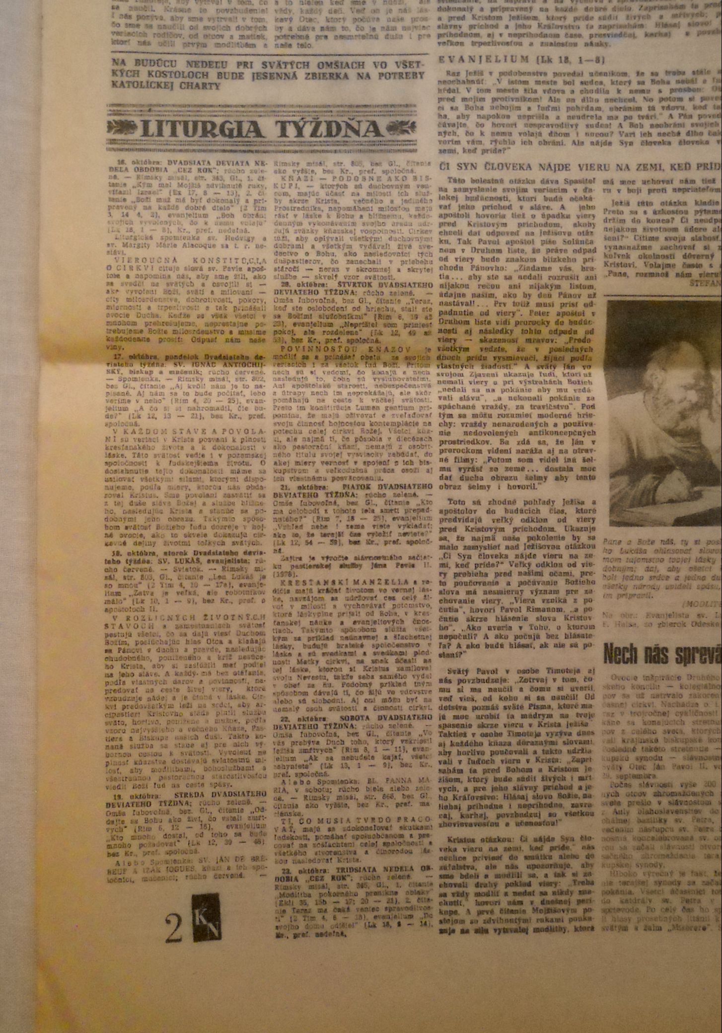 Katolické noviny ročník 98 číslo 42 z 16.10.1983