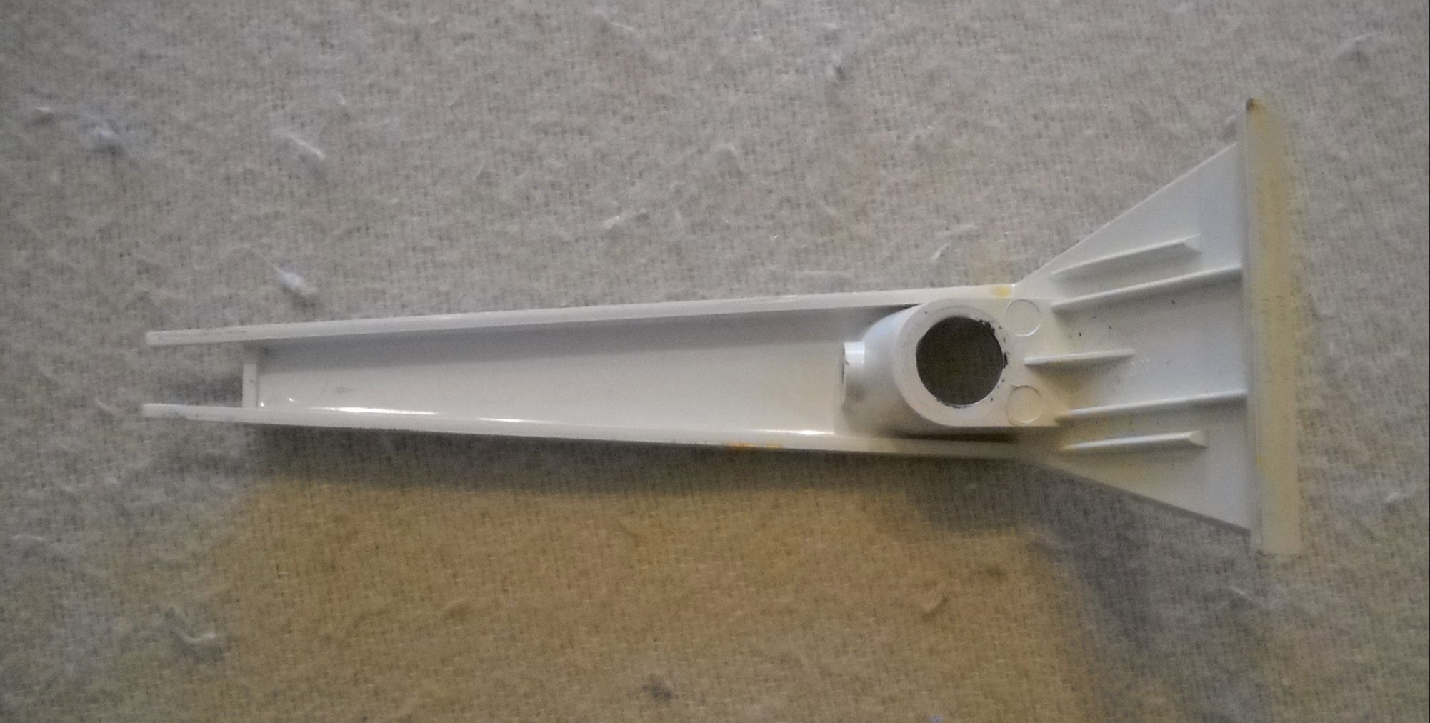 Žehlička Eta 241 opláštění hřbetu plastové bílé - POUŽITÝ