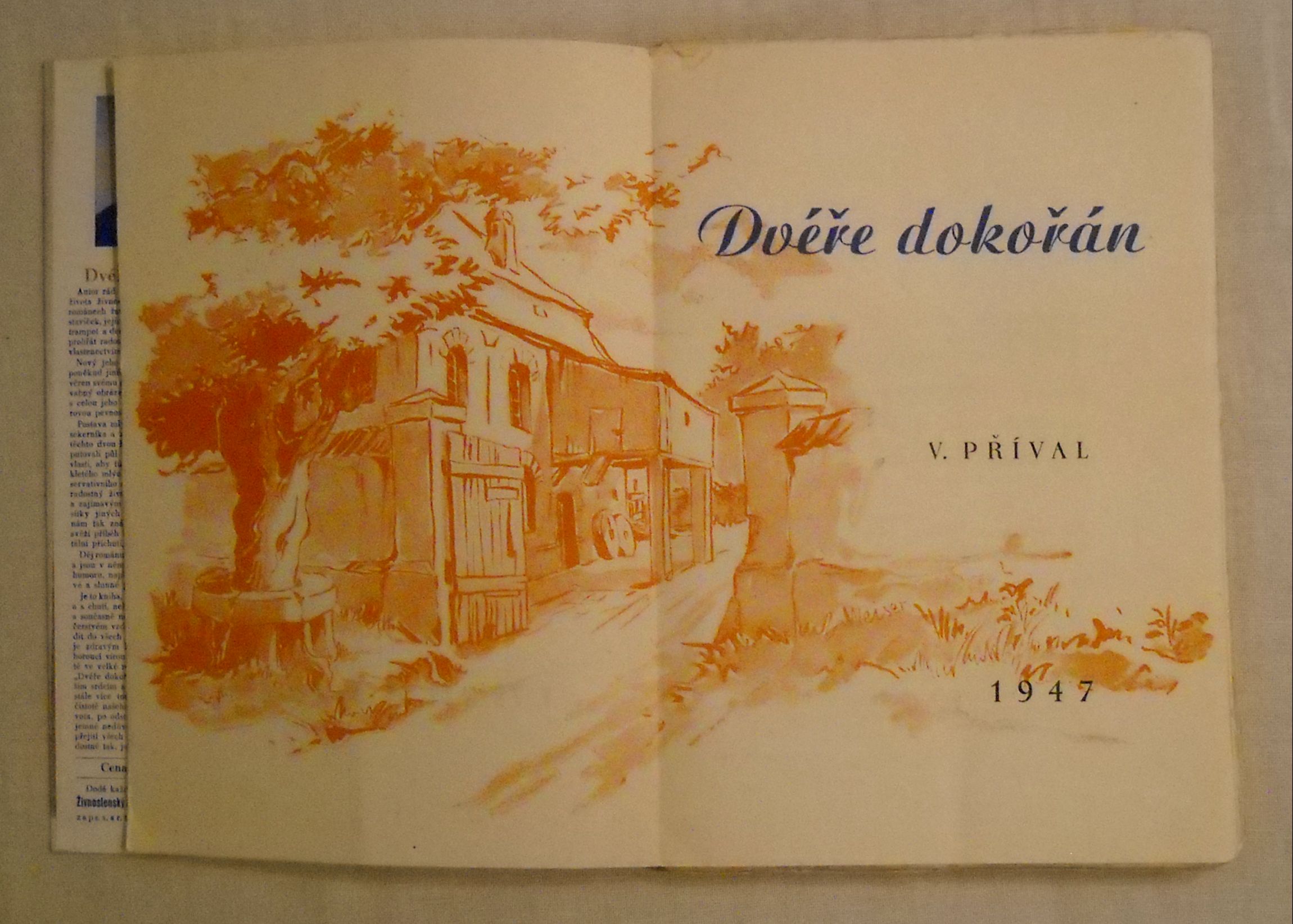 V. Příval - Dvéře dokořán - Olomouc 1947