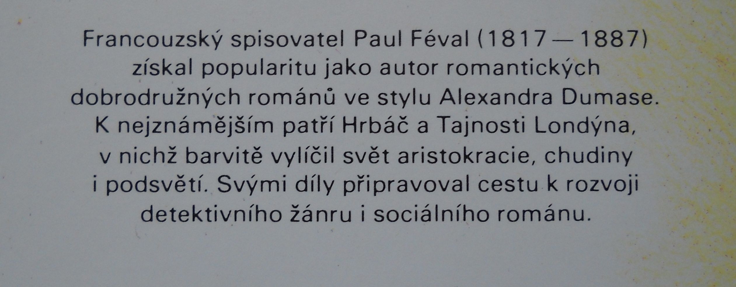 Paul Féval - Tajnosti Londýna 1/2 - 1989