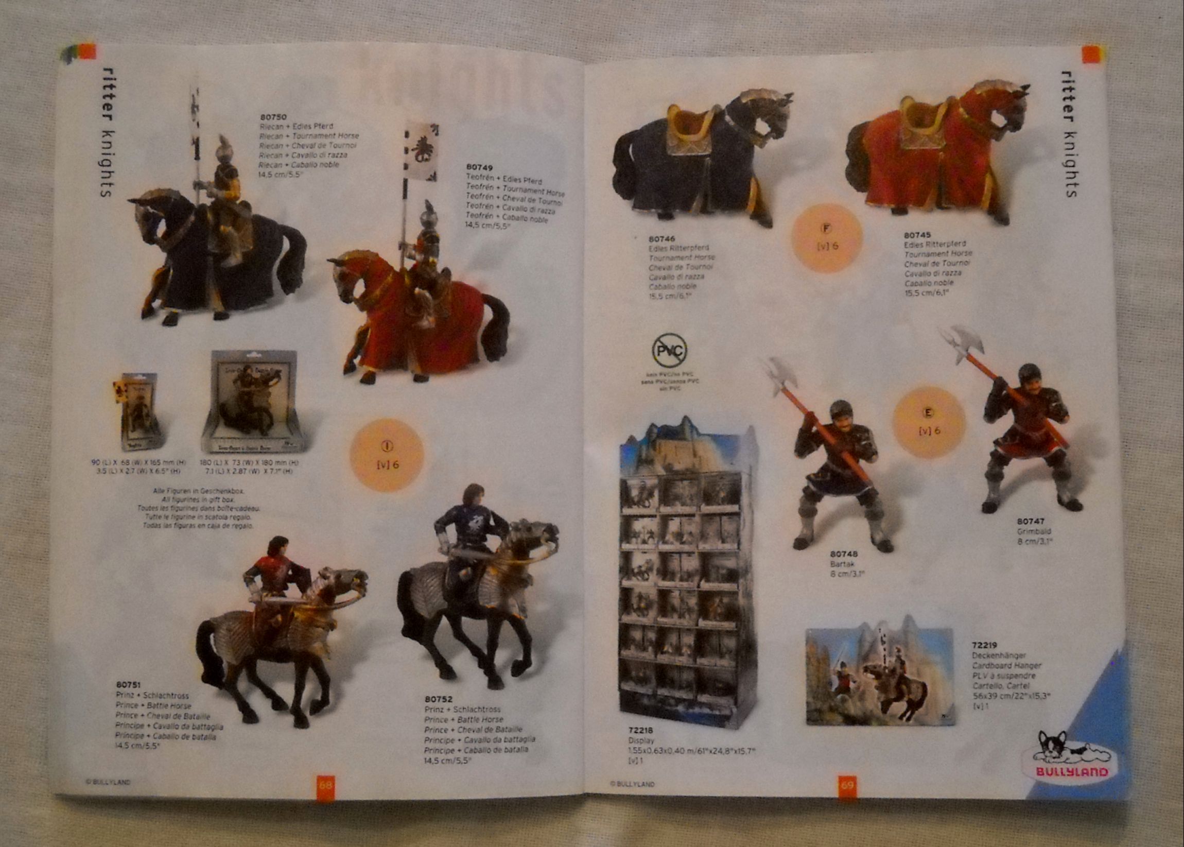 Bullyland katalog hraček pro rok 2007