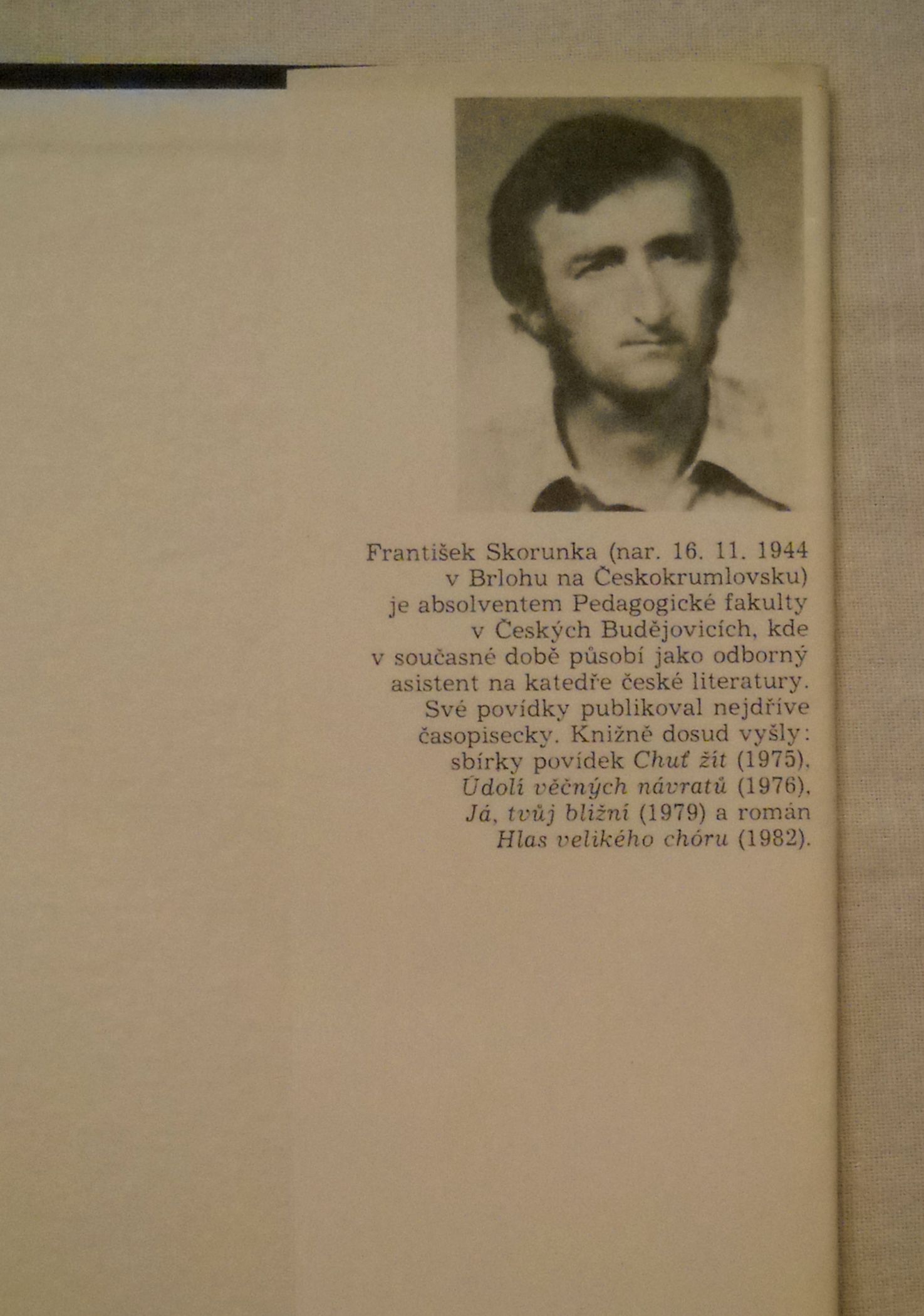 František Skorunka - Bezpečné místo - 1986