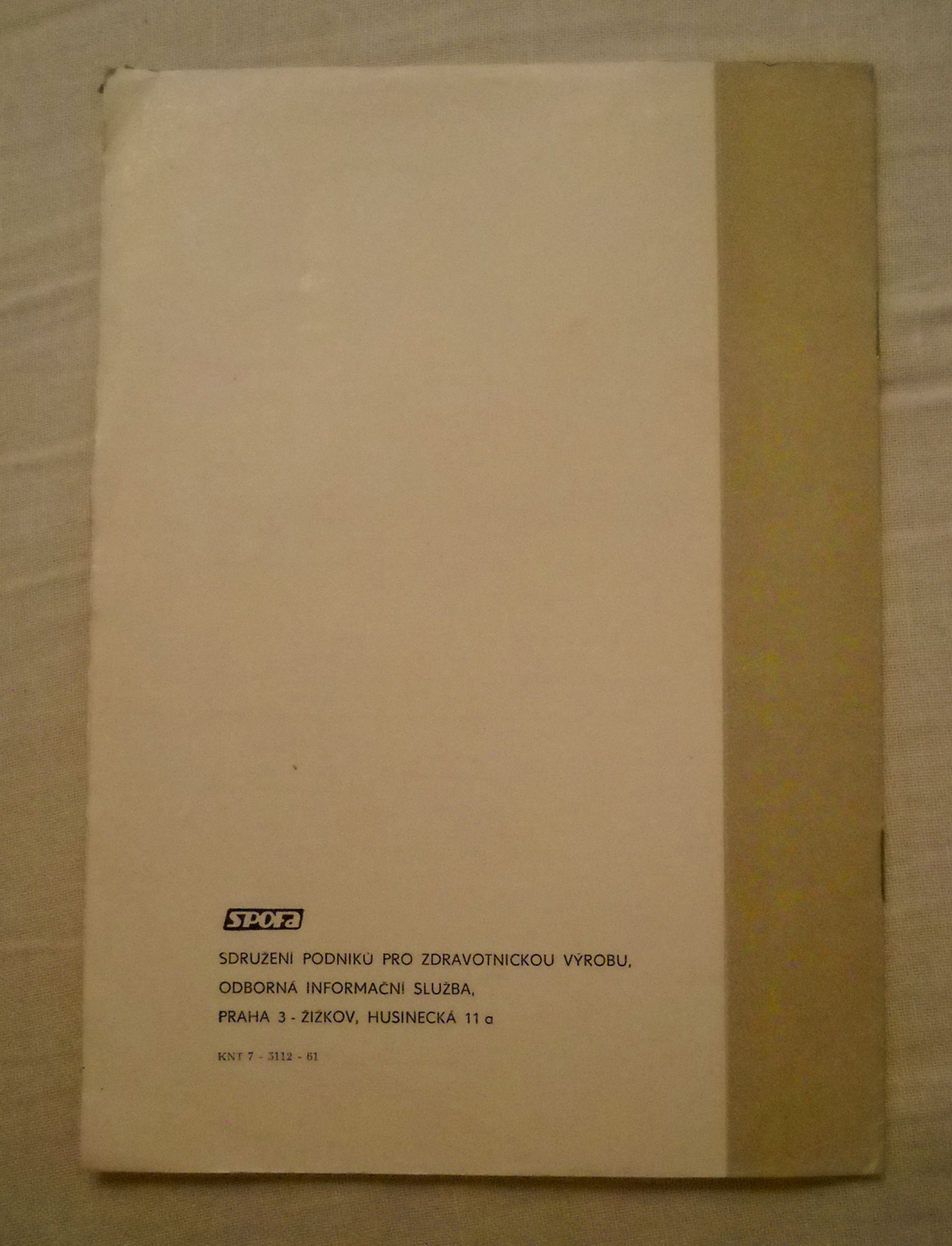Zemědělský leták Aureovit 12 " C 20 " - 1960