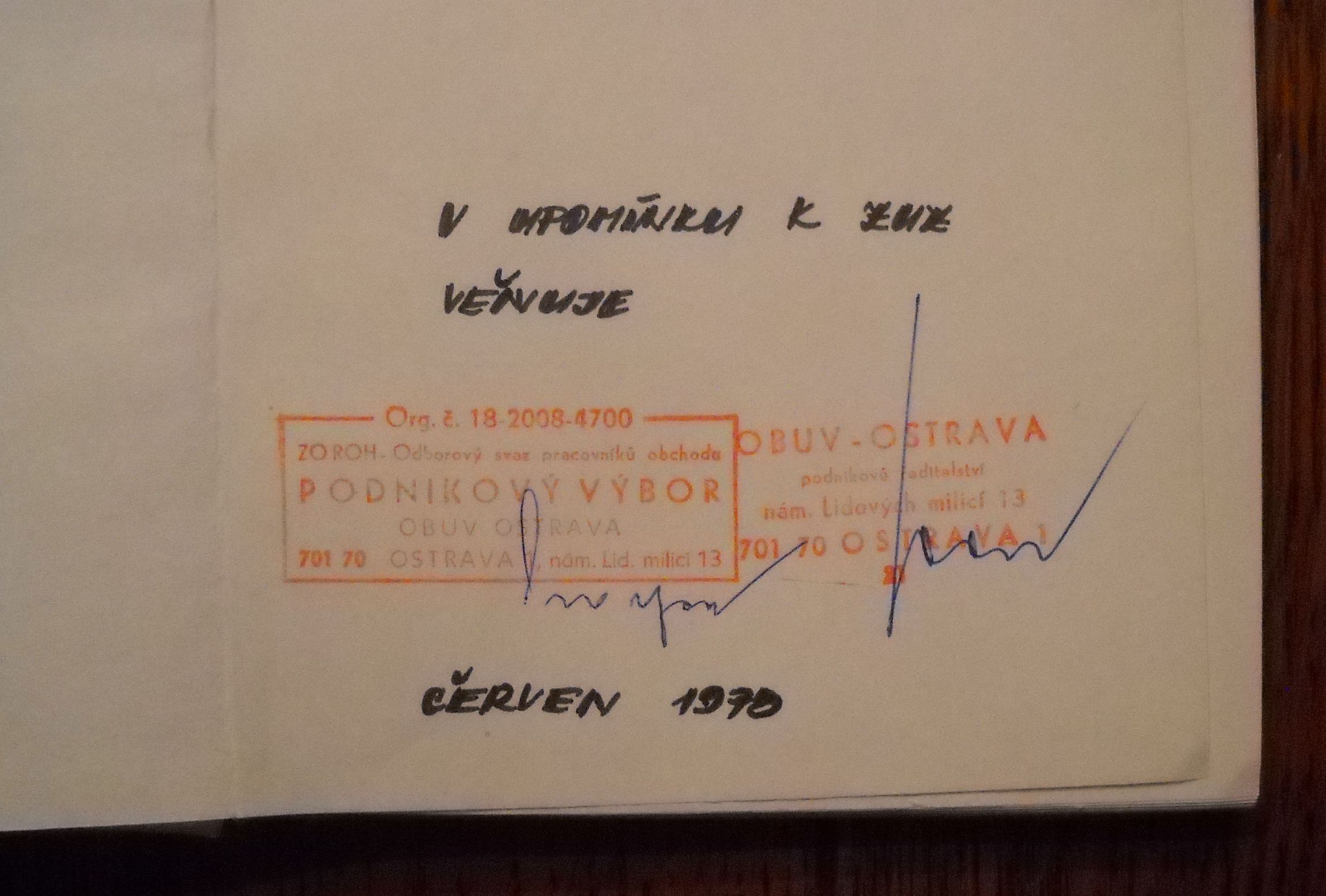 Mena Calthorpeová - Slečna Mertonová - Práce - 1978
