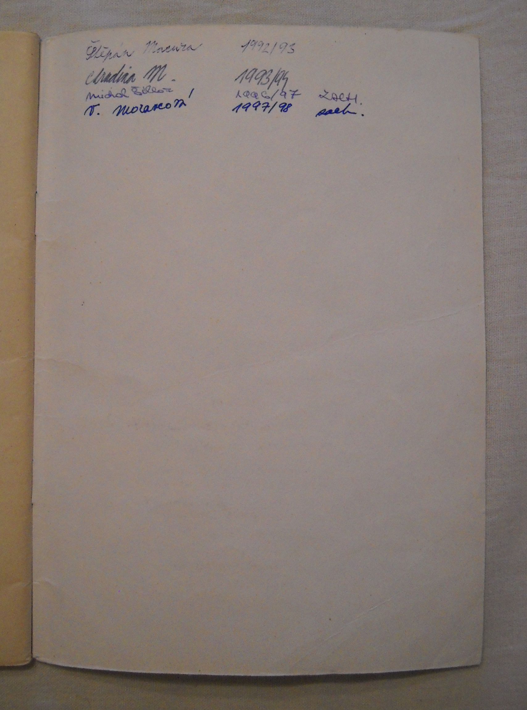 Přírodopis v sešitě pro 9. ročník ZŠ - 1991