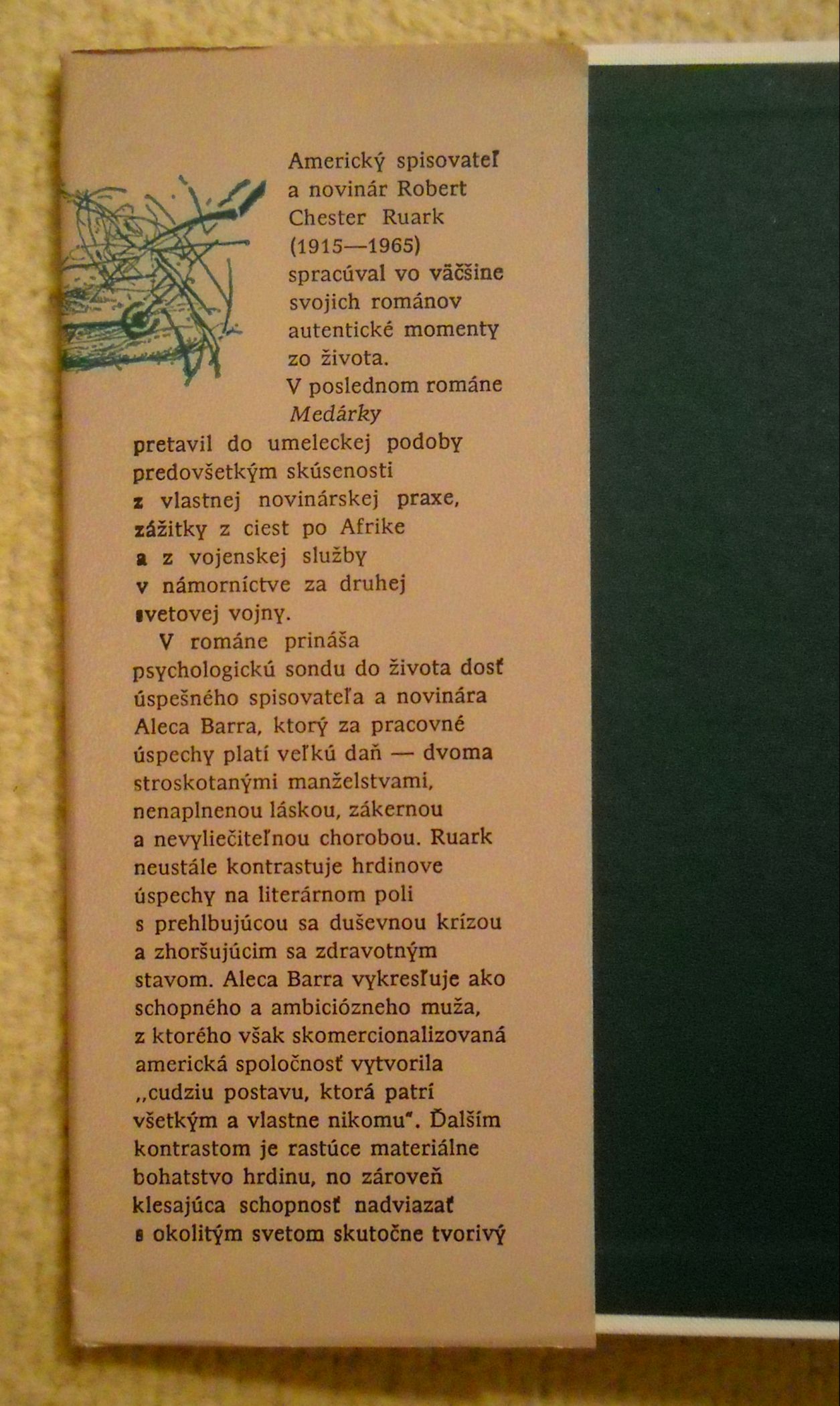 Robert Chester Ruark - Medárky - Smena 1987