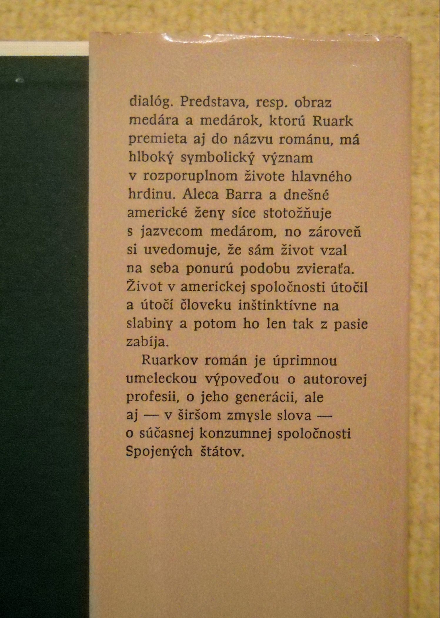 Robert Chester Ruark - Medárky - Smena 1987