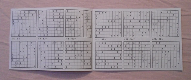 Sudoku pro volnou chvilku rok 2025 číslo 2 - nevyluštěný