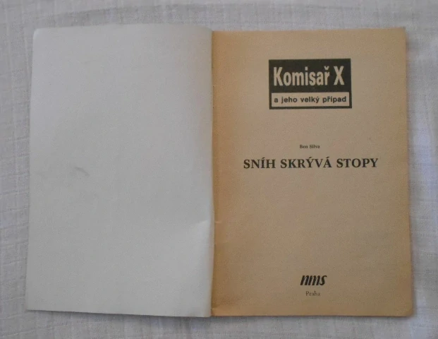 Komisař X a jeho velký případ sv. 006 - Sníh skrývá stopy - 1991