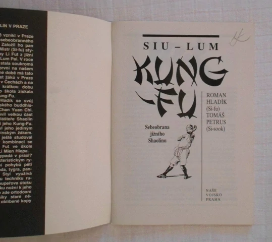 Hladík, Petrus - Siu-Lum Kung-Fu Sebeobrana jižního Shaolinu - 1992