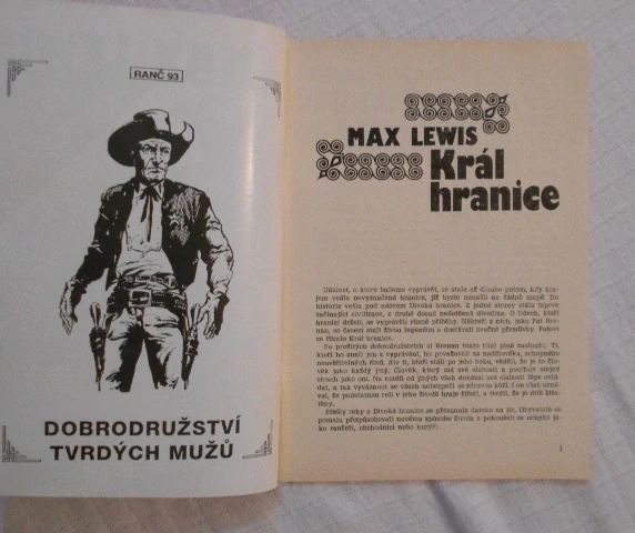 Max Lewis - Král hranice - knižnice Ranč 4/93