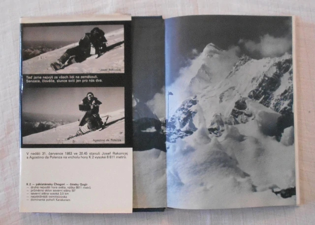 Josef Rakoncaj, Miloň Jasanský - K 2 / 8611 m - 1986