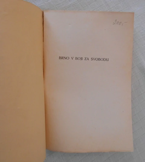 Dr. Josef Kudela - Brno v boji za svobodu Druhý svazek - 1937