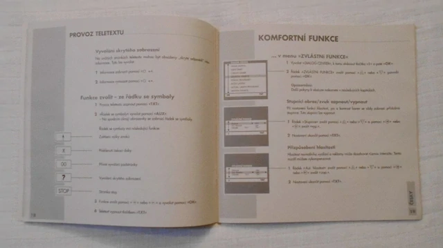 Návod k obsluze televizor Grundig Arcance 37 Color - český a polský