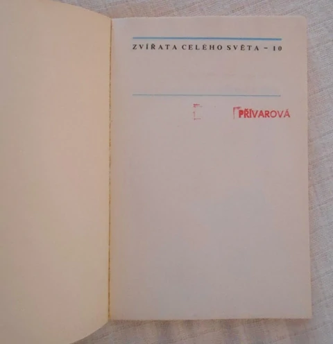 Zdeněk Veselovský - Tučňáci - Zvířata celého světa 10 - 1984