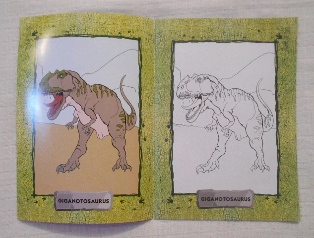 Dětské omalovánky Dinosauři - Jiri Models Písek