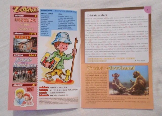 Časopis Nezbeda rok 2001 číslo 2