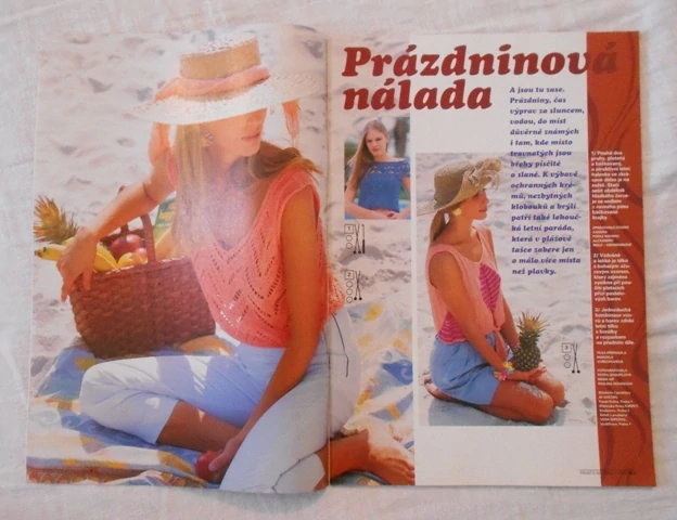 Časopis Praktická žena rok 1996 č. 7 s všitou přílohou