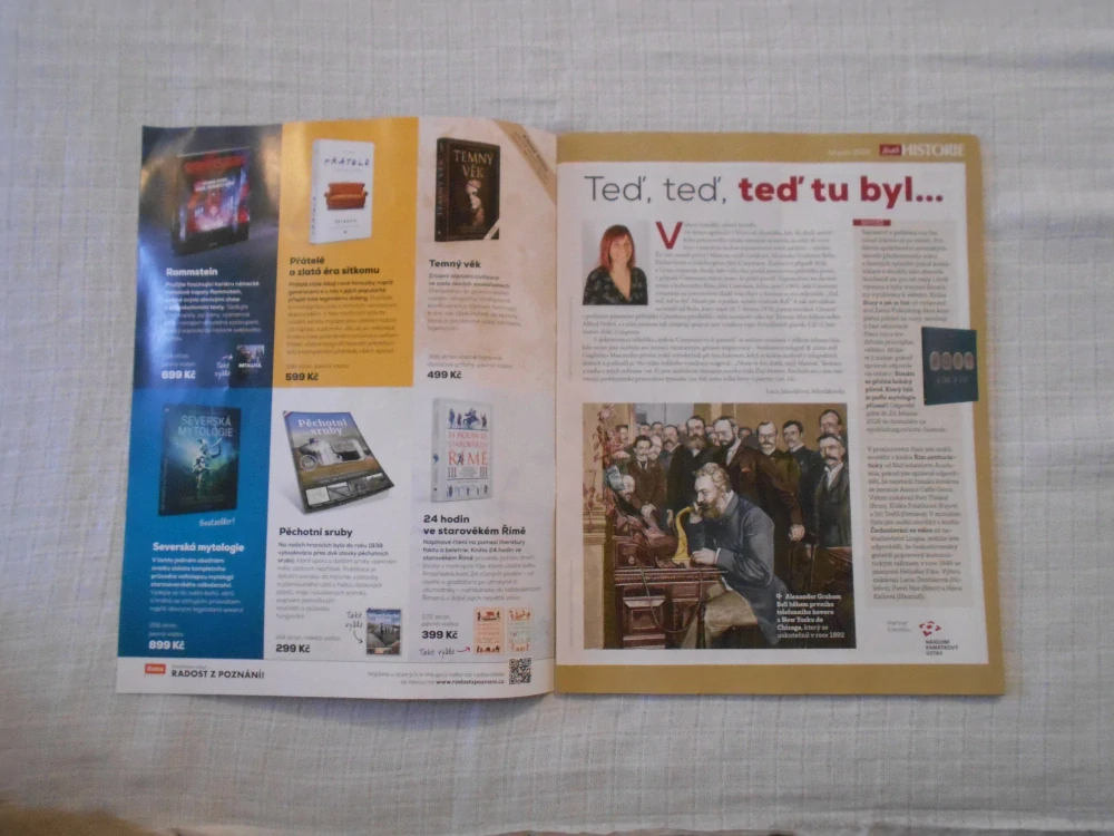 Časopis Živá historie březen 2026 - bez dárku