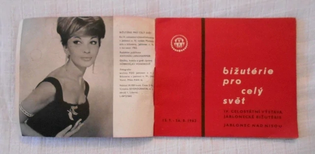 Bižutérie pro celý svět - IV. celostátní výstava jablonecké bižuterie - 1962