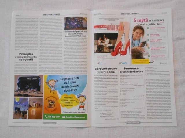 Časopis Zpravodaj Konice číslo 03/26