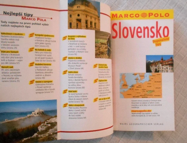 Christoph Hofer - Slovensko Doporučené tipy - Marco Polo 2004