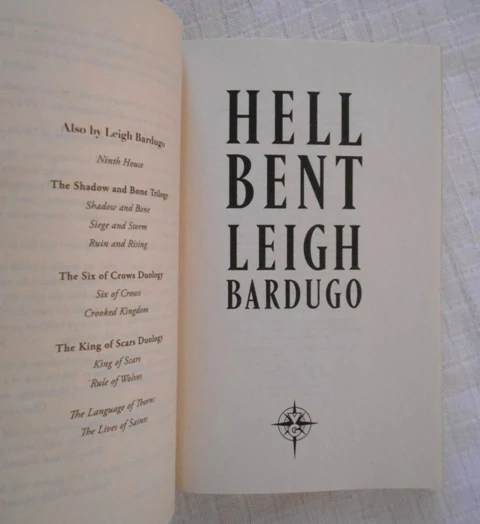 Leigh Bardugo - Hell Bent - 2024 anglicky ( s výrobní vadou )