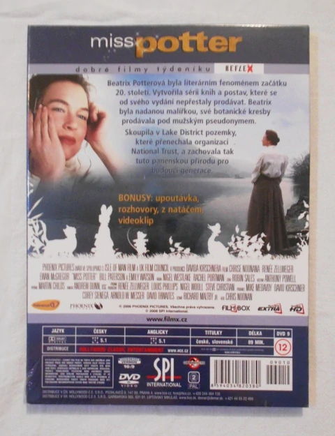 DVD Miss Potter - NOVÉ nehrané nevybalené