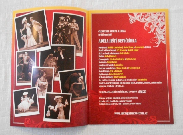 Program Adéla ještě nevečeřela - Muzikál, který Vás sežere
