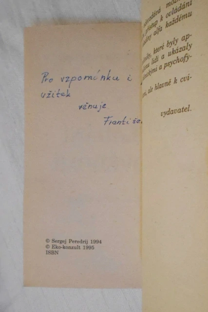 Peredrij - Ovládání podvědomí Metoda Alfa klíče - 1995