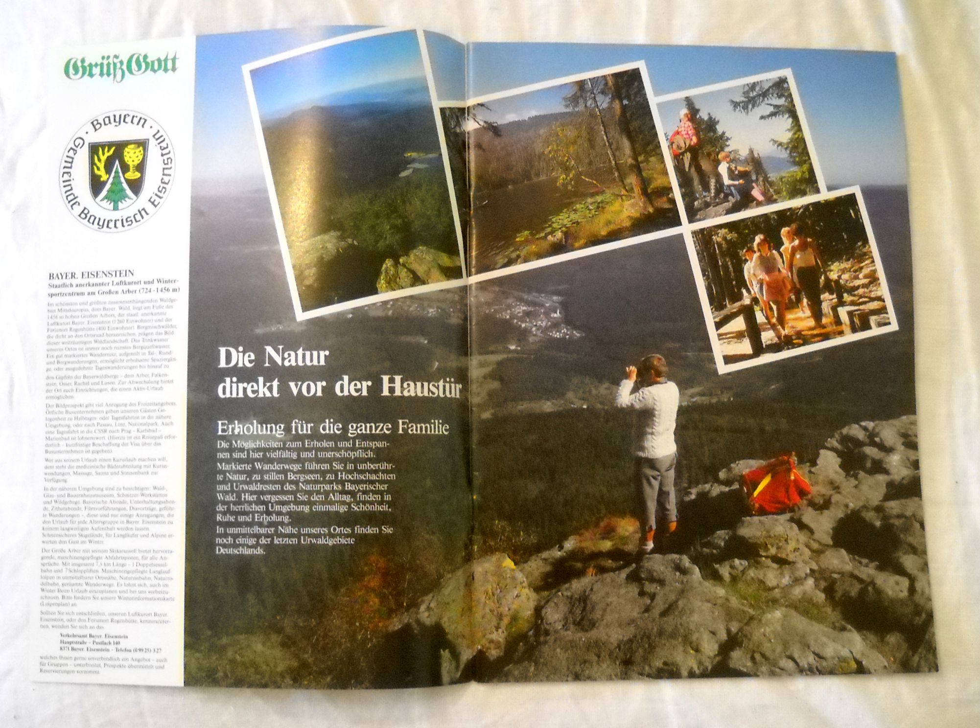 Reklamní katalog Klimatické lázně Eisenstein - 1990