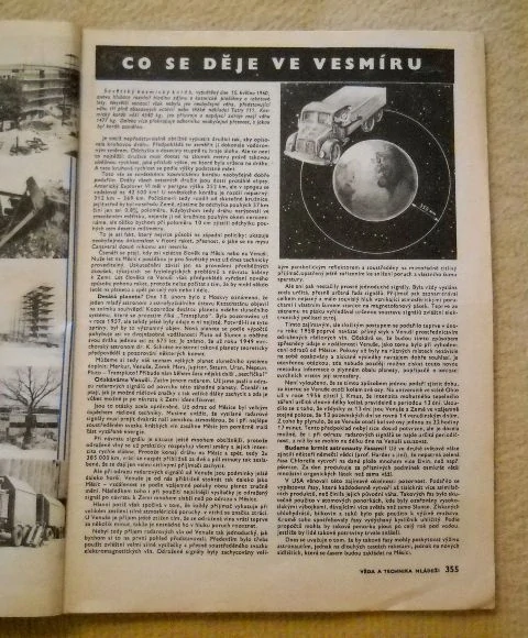Časopis Věda a technika mládeži rok 1960 číslo 12