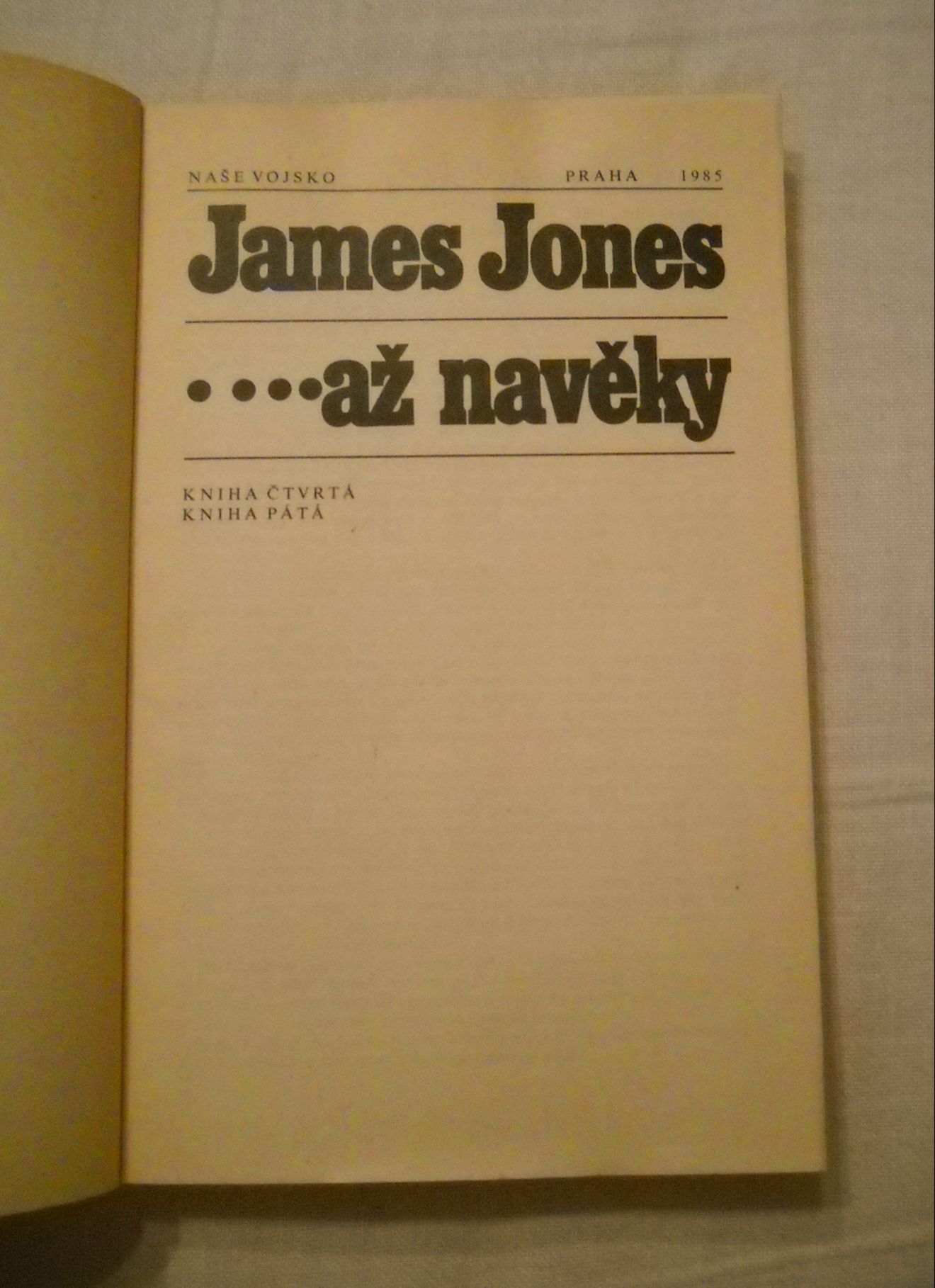 James Jones - ... až navěky - sv. 2 - NV 1985