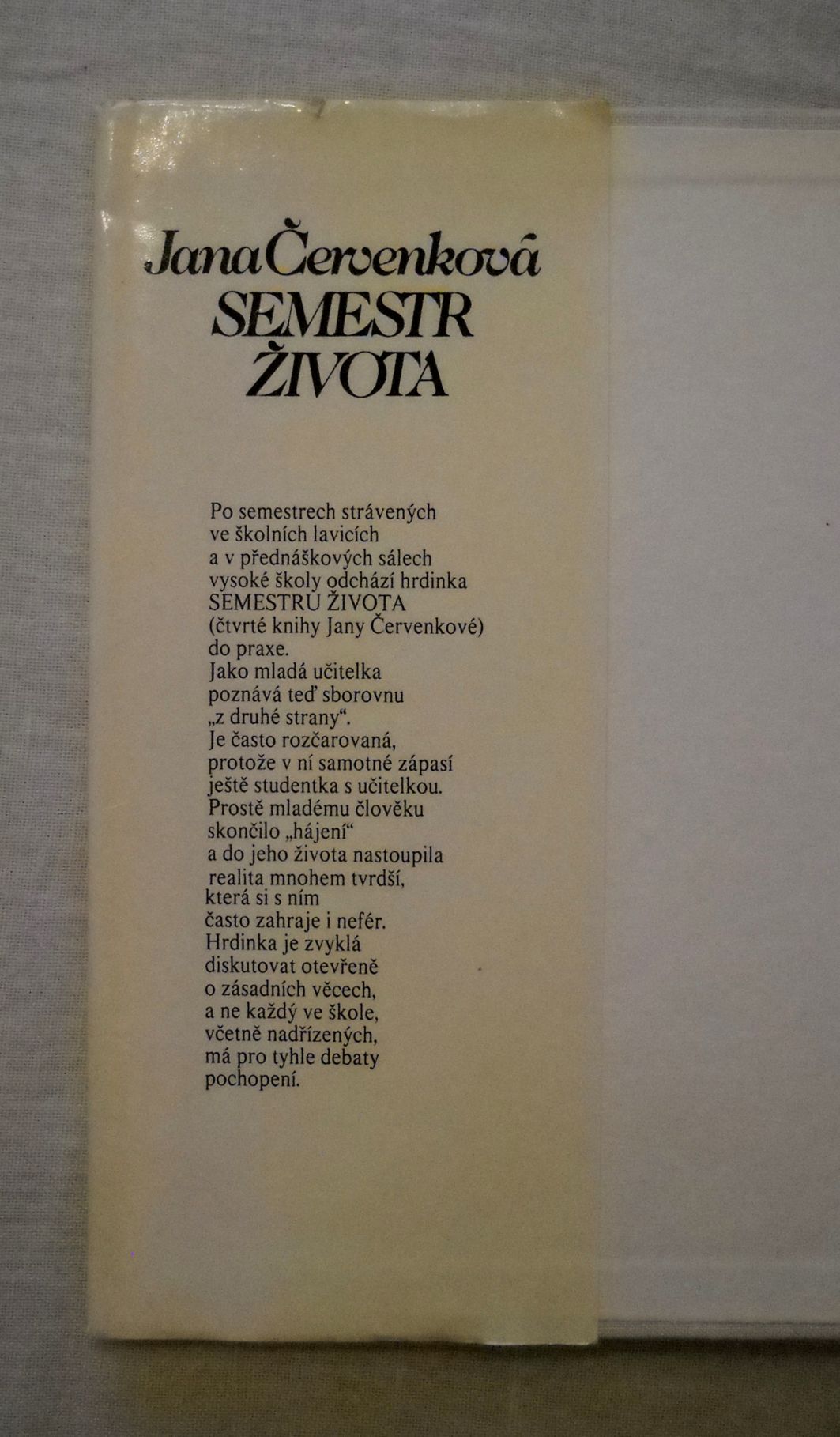 Jana Červenková - Semestr života - 1981