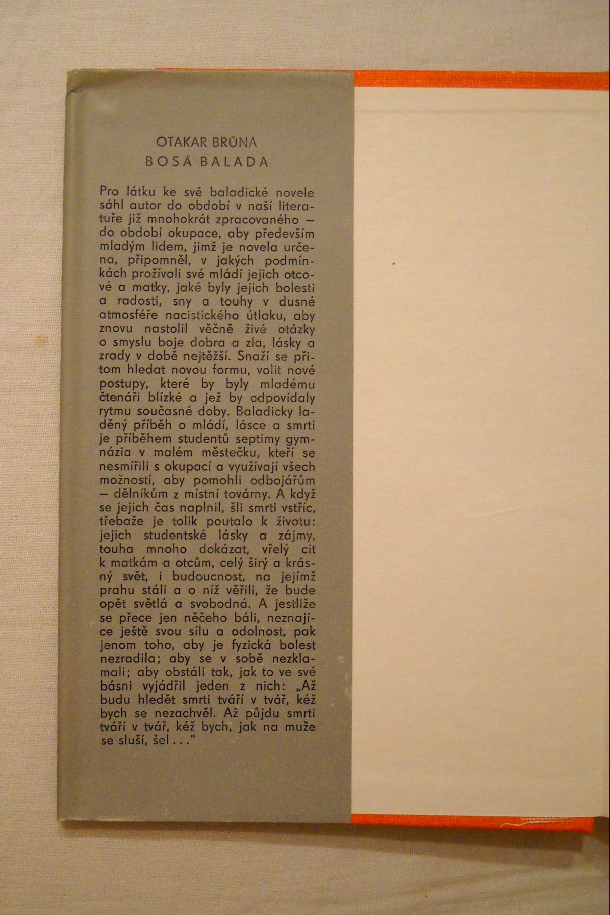 Otakar Brůna - Bosá balada - 1980