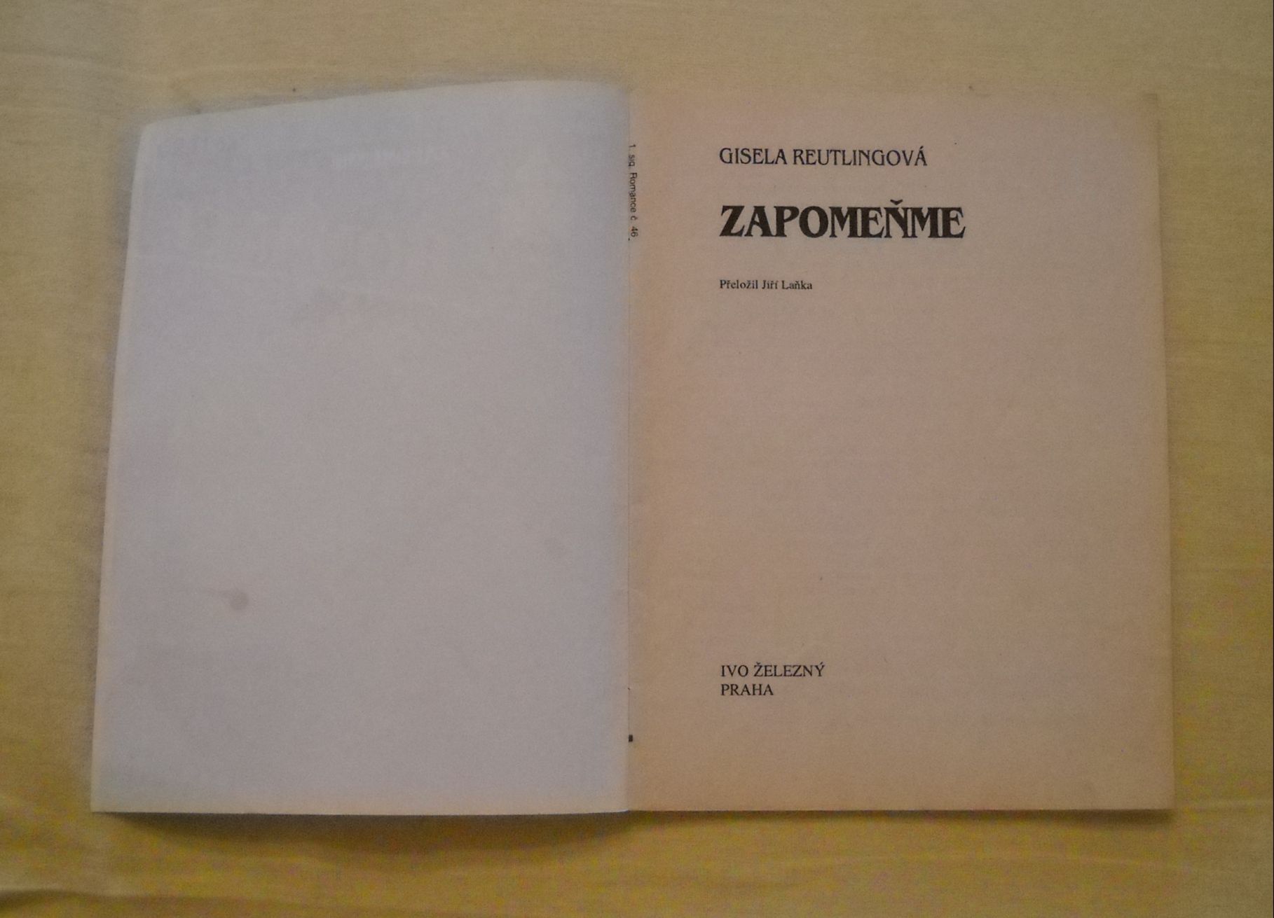 Gisela Reutlingová - Zapomeňme - IŽ 1993