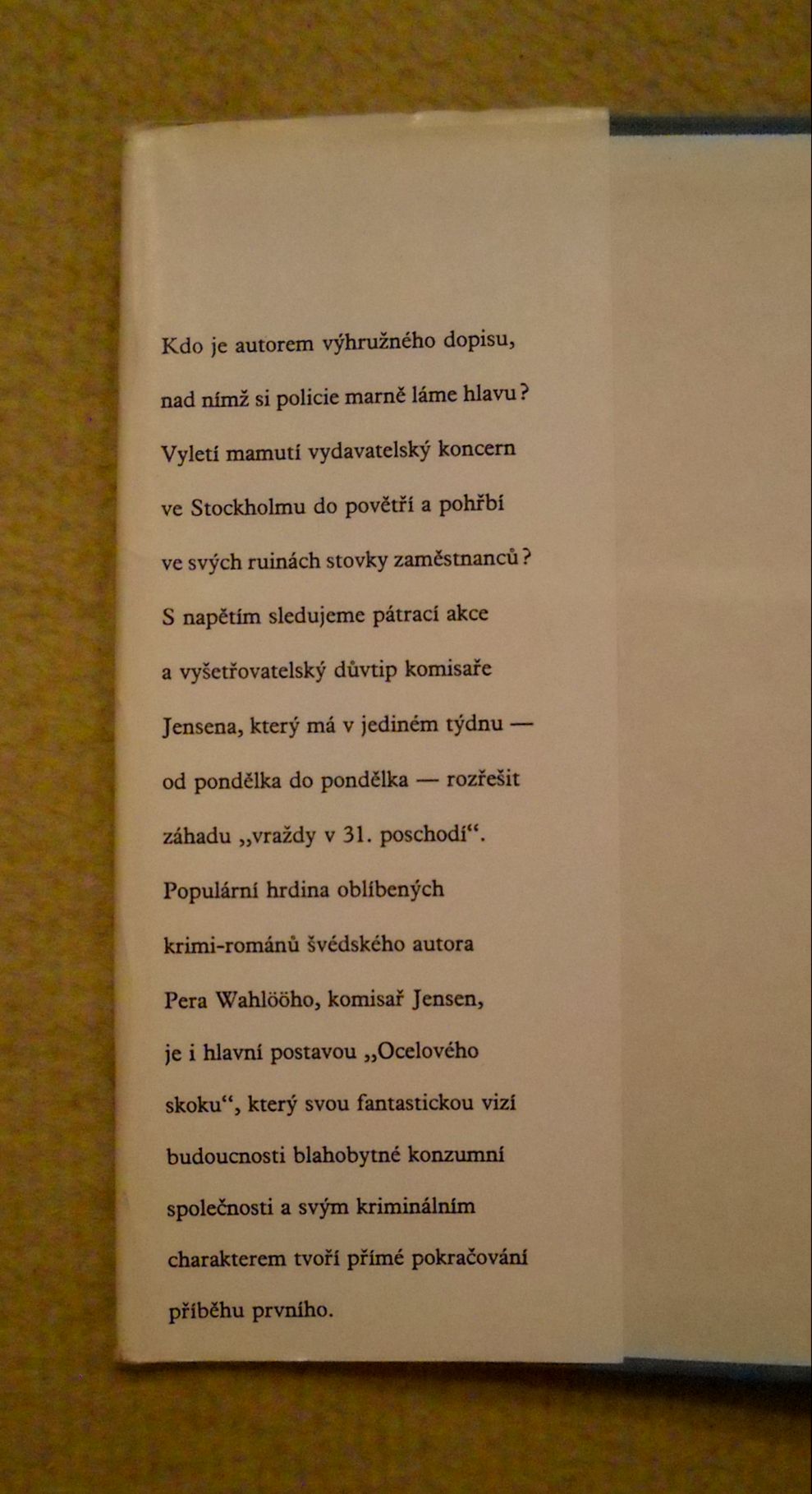 Per Wahlőő - Vražda v 31. poschodí - Svoboda 1974
