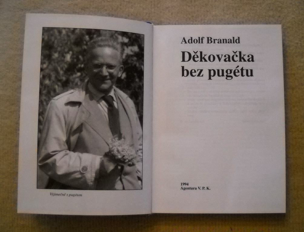 Adolf Branald - Děkovačka bez pugétu - 1994