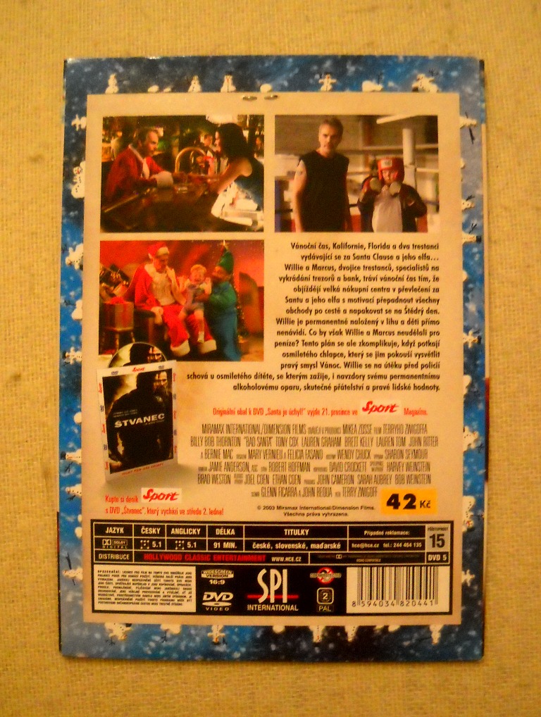 Santa je úchyl - komedie - DVD NEVYBALENÉ