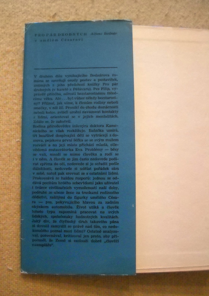 Alfonz Bednár - Pro pár drobných v umělém Césarovi - 1977