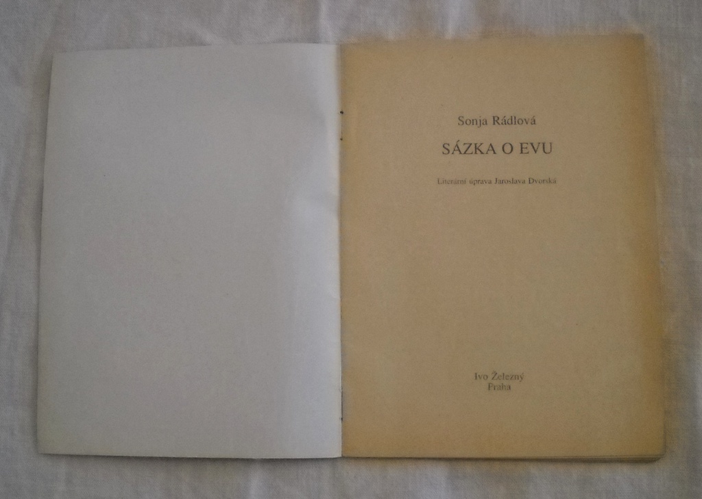 Sonja Rádlová - Sázka o Evu - IŽ 1992