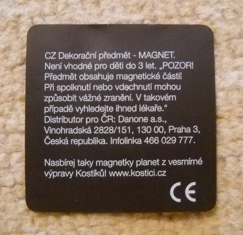 Sběratelská magnetka řada Kostíci Souhvězdí - Lev