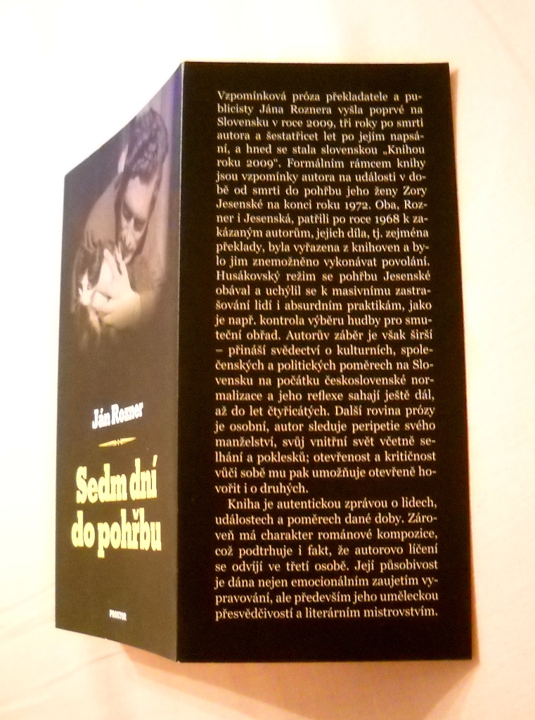 Ján Rozner - Sedm dní do pohřbu - 2014