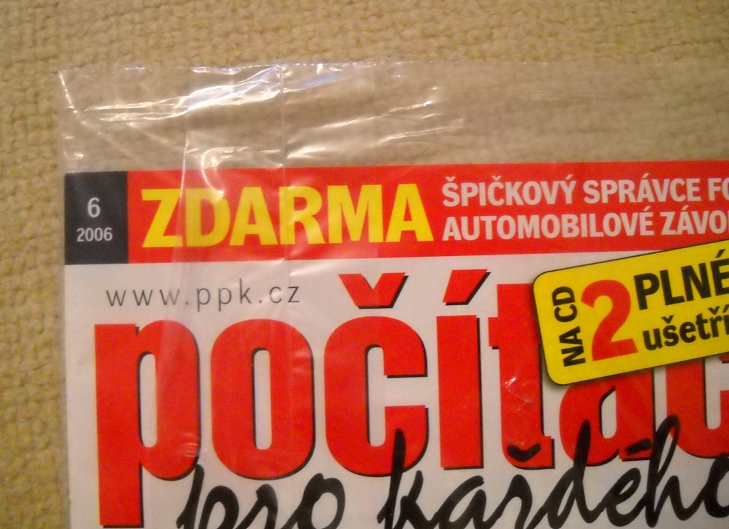 Časopis Počítač pro každého číslo 6 rok 2006 NEVYBALENÝ s CD