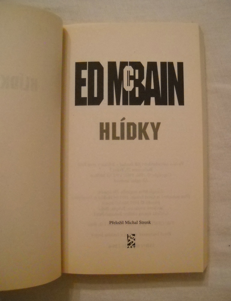 Ed McBain - Hlídky - BB art 2003