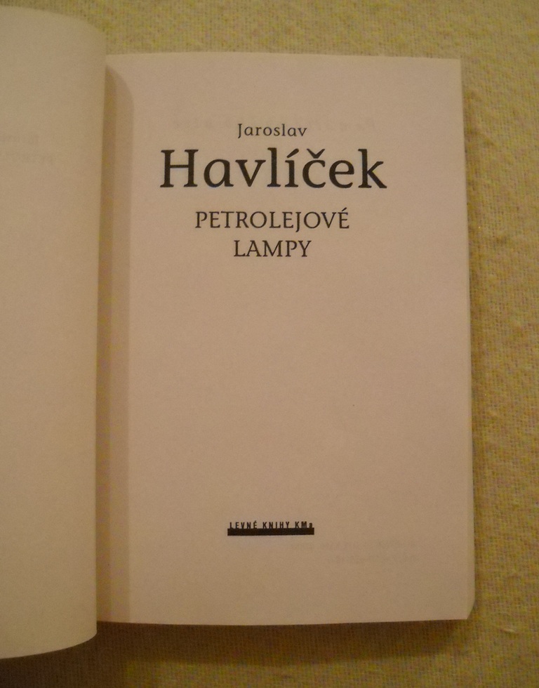 Jaroslav Havlíček - Petrolejové lampy - 2000
