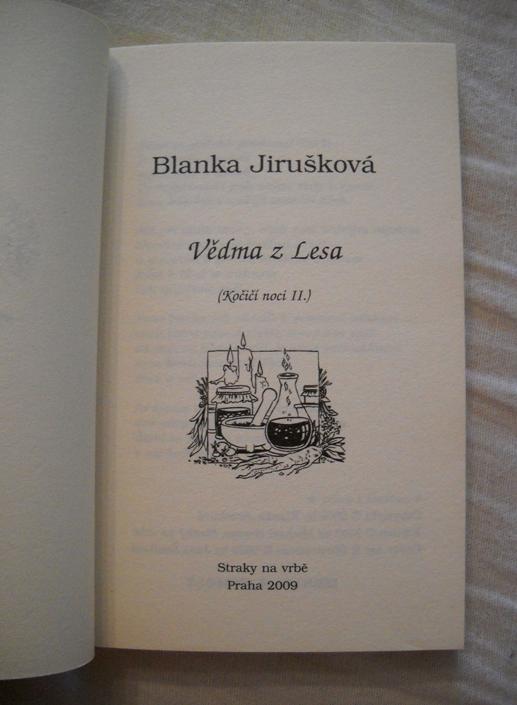 Blanka Jirušková - Kočičí noci 2 - Vědma z lesa - 2009